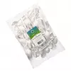 Cuchara de sopa desechable Papstar 96434 polipropileno blanco 50 unidades