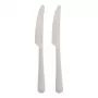 Cuchillo desechable Papstar 96463 blanco polipropileno 197 mm