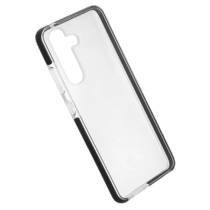 Funda protectora para móvil Hama 16,8 cm (6,6 pulgadas) funda negra, transparente