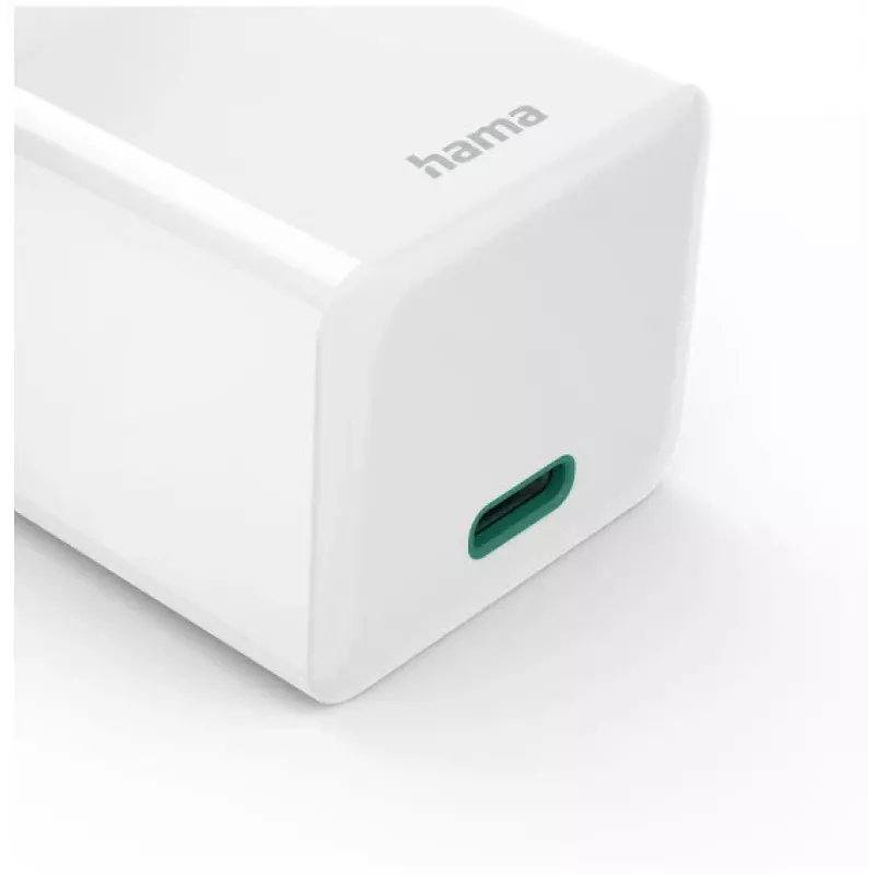 Hama 00125139 cargador móvil para auriculares, batería externa, smartphone, tablet blanco carga rápida AC interior