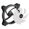 XPG HURRICANE 120 ARGB PWM Negro, ventilador, 12 cm, 600 RPM, 2000 RPM, Negro