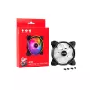 XPG HURRICANE 120 ARGB PWM Negro, ventilador, 12 cm, 600 RPM, 2000 RPM, Negro
