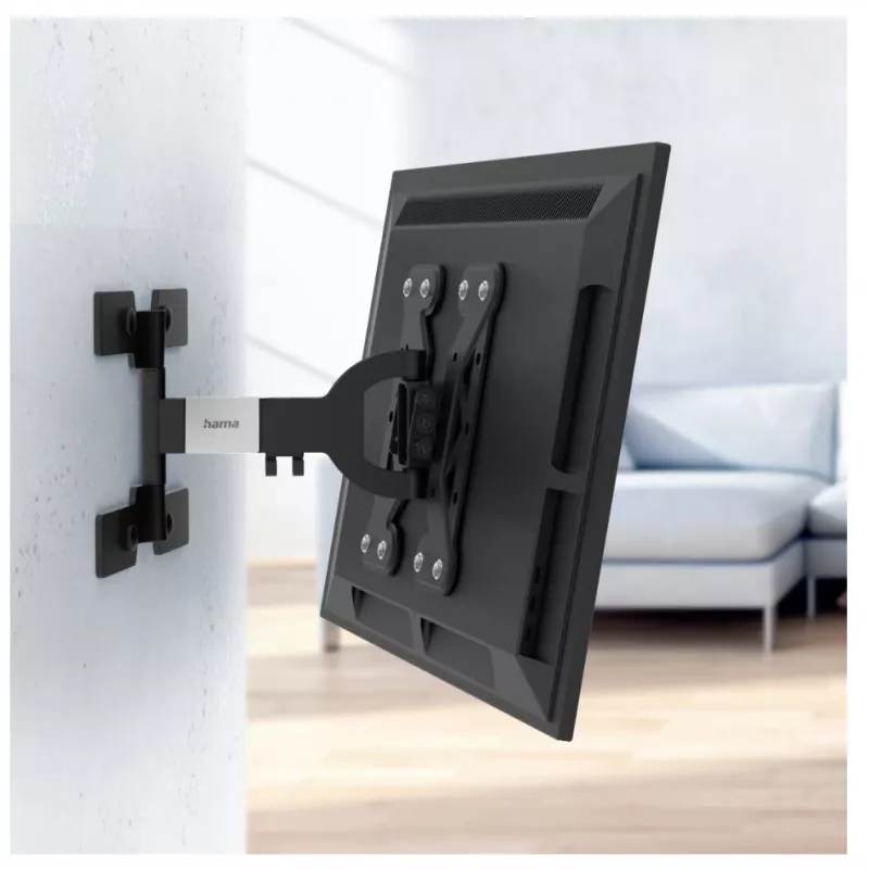 Hama 00220847 Soporte de pared para TV 121,9 cm (48 inch) Negro