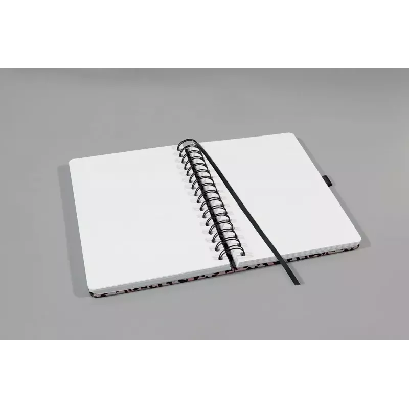 Sigel Jolie JN653 Cuaderno A5 120 hojas Albaricoque Negro Rosa
