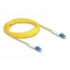 Cable de fibra óptica DeLOCK LC Dúplex a LC Dúplex OS2 10 m