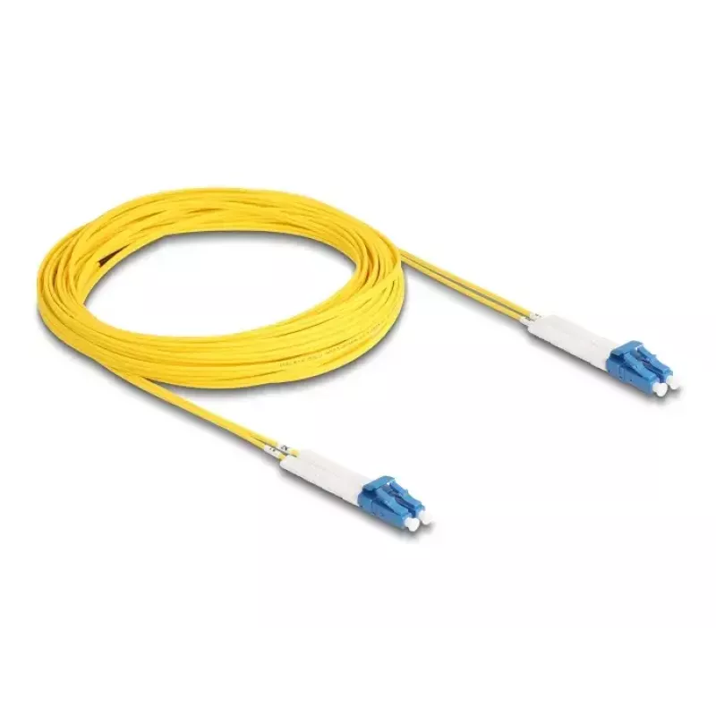 Cable de fibra óptica DeLOCK LC Dúplex a LC Dúplex OS2 10 m