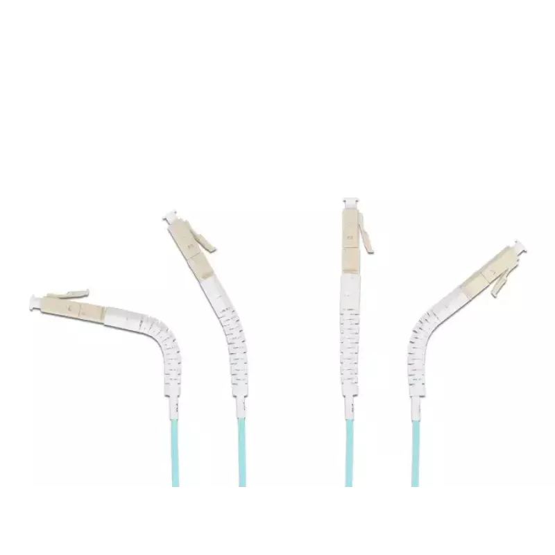Cable de fibra óptica DeLOCK LC Dúplex a LC Dúplex OM3 10m