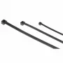 Hama 00221002 juego de bridas para cables, 2,5x100/150/200 mm, negro, 150 uds.