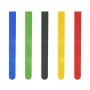 Hama 00221004 Bridas para cables Bridas de velcro nailon Negro, Azul, Verde, Rojo, Amarillo 5 uds.