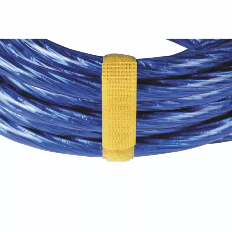 Hama 00221004 Bridas para cables Bridas de velcro nailon Negro, Azul, Verde, Rojo, Amarillo 5 uds.