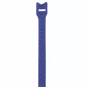Hama 00221005 Bridas para cables Bridas de velcro nailon Negro, Azul 12 uds.