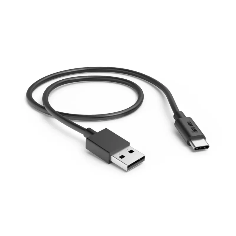 Hama 00201705 Cable USB USB 2.0 0,5 m USB A USB C Negro