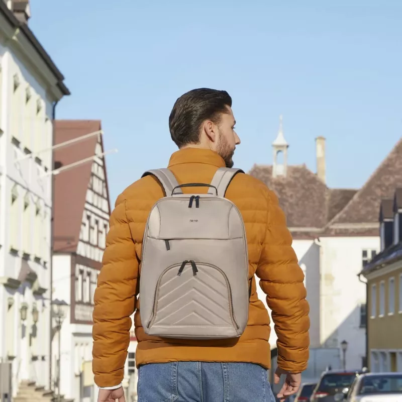 Hama 00222046 Mochila Beige Poliéster reciclado