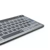 Teclado multidispositivo Hama WK-700, inalámbrico, retroiluminado, compacto, QWERTZ, negro