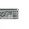 Teclado multidispositivo Hama WK-750, inalámbrico, retroiluminado, QWERTZ alemán, negro