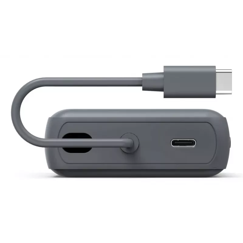 Hama «Travel» Power Pack con cable, 10.000 mAh, 2 salidas: 2x USB-C, antracita