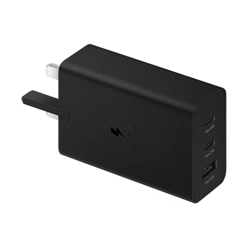 Cargador móvil universal Samsung EP-T6530NBEGWW negro carga rápida AC interior