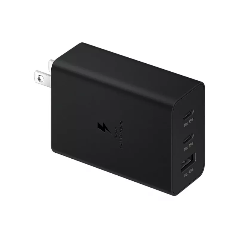 Cargador móvil universal Samsung EP-T6530NBEGWW negro carga rápida AC interior