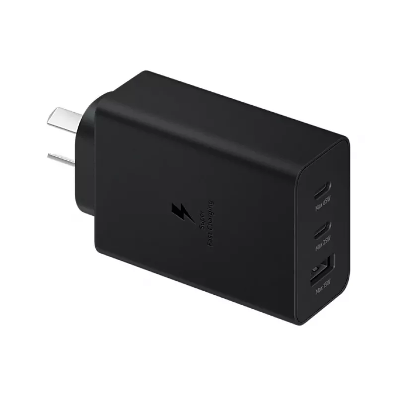 Cargador móvil universal Samsung EP-T6530NBEGWW negro carga rápida AC interior
