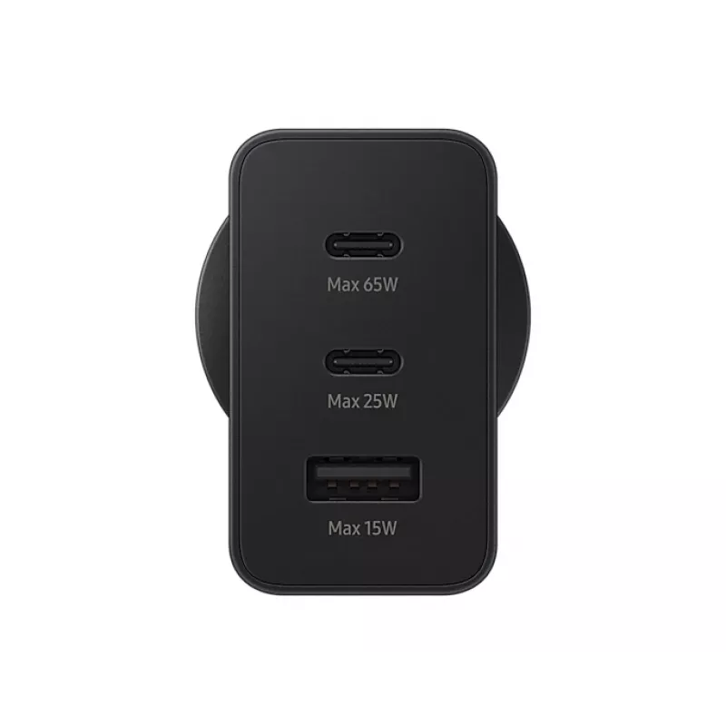 Cargador móvil universal Samsung EP-T6530NBEGWW negro carga rápida AC interior