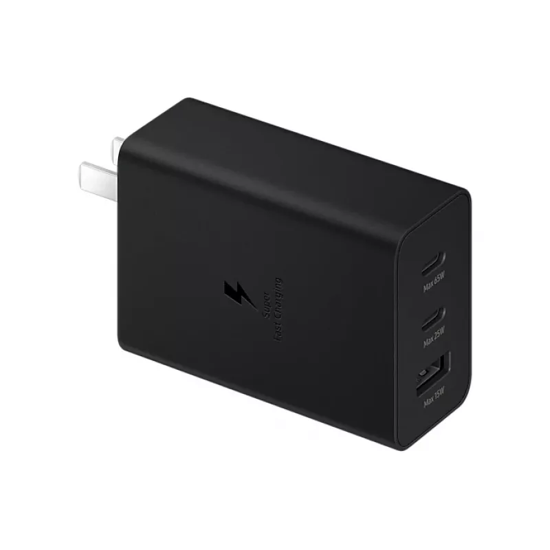 Cargador móvil universal Samsung EP-T6530NBEGWW negro carga rápida AC interior