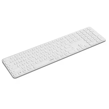 Teclado Bluetooth Rapoo 00228034 QWERTZ alemán inalámbrico blanco