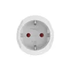 Adaptador de enchufe Hama 00223484 tipo J a tipo C (euroconector) blanco