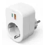 Alargador eléctrico Hama 00223343 1 salida AC para interior blanco