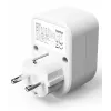 Alargador eléctrico Hama 00223343 1 salida AC para interior blanco