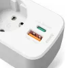 Alargador eléctrico Hama 00223343 1 salida AC para interior blanco