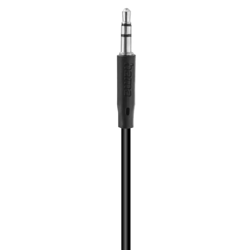 Headset Hama Slight II con cable diadema música negro