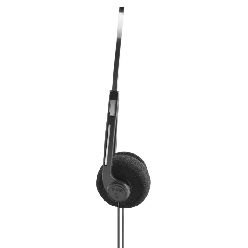 Headset Hama Slight II con cable diadema música negro