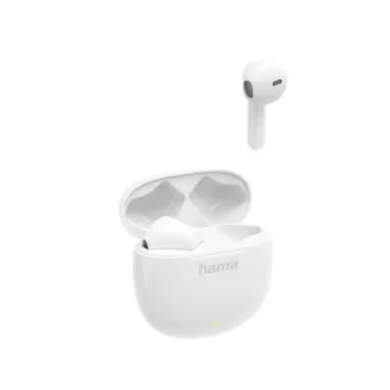 Headset Hama Action One True Wireless Stereo (TWS) in-ear llamadas/música Bluetooth blanco