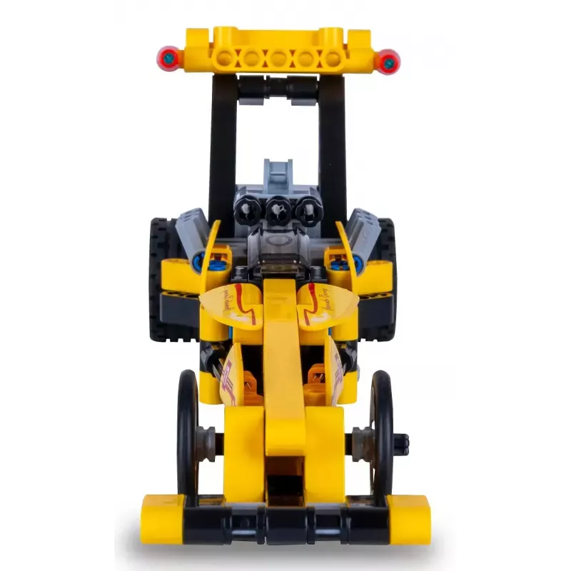 JAMARA CaDA Drag Racing 1:24 set de bloques de construcción, amarillo
