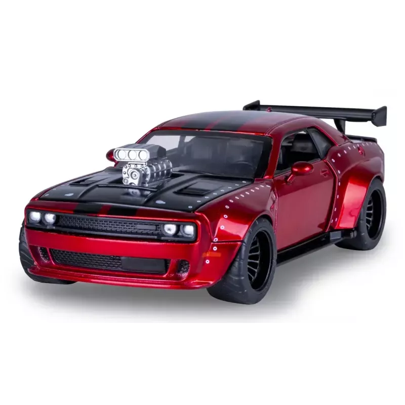 Jamara Dodge Challenger SRT Jailbreak 2in1 402614, 1:36, rojo