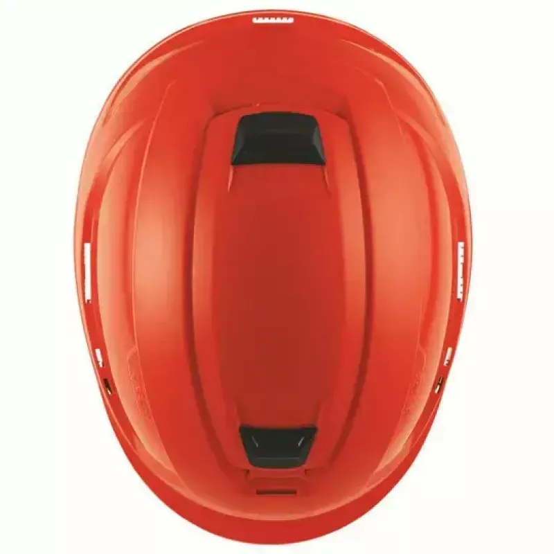 Protección de cabeza de seguridad UVEX 9731333 — plástico HDPE, rojo, ajustable 51-65 cm