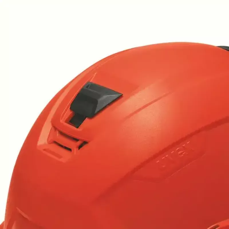 Protección de cabeza de seguridad UVEX 9731333 — plástico HDPE, rojo, ajustable 51-65 cm