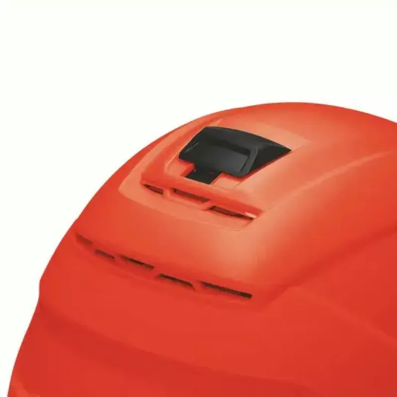 Protección de cabeza de seguridad UVEX 9731333 — plástico HDPE, rojo, ajustable 51-65 cm