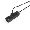 Hama 00223012 alargador 1,4 m 3 salidas AC interior negro
