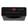 Destructora de documentos Olympia PS 36 Pro — corte en tiras, cesta de recogida de 8 litros, 72 dB, negro