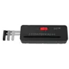 Destructora de documentos Olympia PS 36 Pro — corte en tiras, cesta de recogida de 8 litros, 72 dB, negro