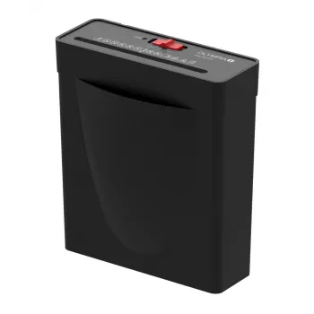 Destructora de documentos Olympia PS 36 Pro — corte en tiras, cesta de recogida de 8 litros, 72 dB, negro