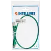 Intellinet 330596 cable de red patch, de RJ45 (M) a RJ45 (M), Cat5e, SFTP, 3 m, moldeado, verde