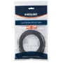 Cable de red Intellinet, Cat6, 2 m, negro, CCA, U/UTP, PVC, RJ45, contactos dorados, protección de lengüeta, funda antipinzamiento, garantía de por vida