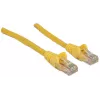 Intellinet 342339 cable de conexión de red, RJ45 (M) a RJ45 (M), Cat6, UTP, 45 cm, moldeado, amarillo