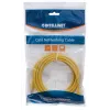 Intellinet 342339 cable de conexión de red, RJ45 (M) a RJ45 (M), Cat6, UTP, 45 cm, moldeado, amarillo