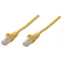 Intellinet 319744 cable de conexión de red, RJ45 (M) a RJ45 (M), Cat5e, UTP, 2 m, moldeado, sin enganches, amarillo