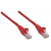Intellinet 319300 cable de conexión de red, RJ45 (M) a RJ45 (M), Cat5e, UTP, 2 m, moldeado, sin enganches, rojo