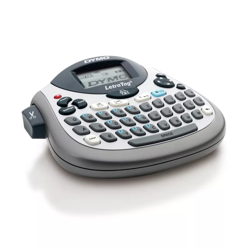 DYMO LetraTag ® 100T - Rotuladora QWZ, QWERTZ, térmica directa / transferencia térmica, gris