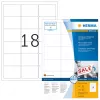 Etiquetas repegables HERMA A4 63,5x46,6 mm 1800 unidades